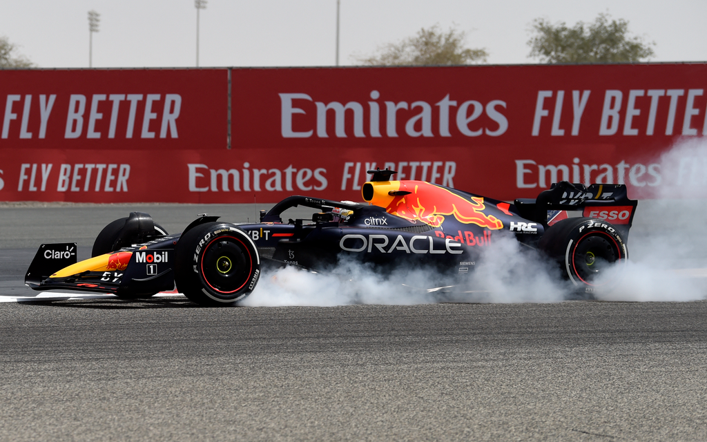 Forma-1, Max Verstappen, Red Bull, Bahrein teszt 2022, 2. nap 