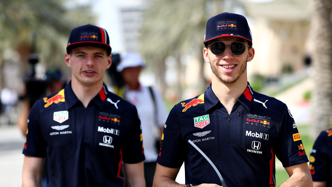 Forma-1, Max Verstappen, Pierre Gasly, Red Bull Racing, Bahreini Nagydíj 