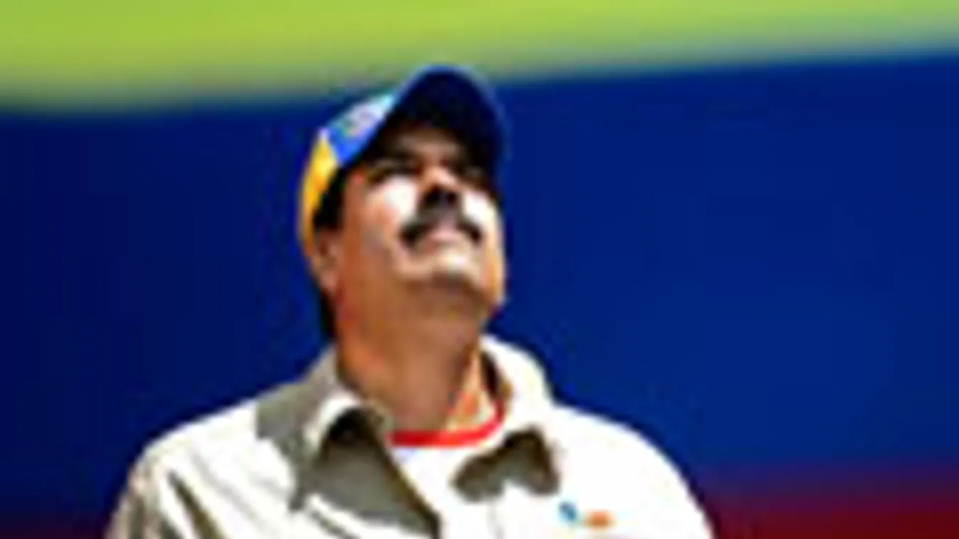 chávez lehetséges utódai, Nicolas Maduro alelnök egy caracasi gyűlésen a Hazafias Felkelés 24. évfordulóján 2013. február 27-én 