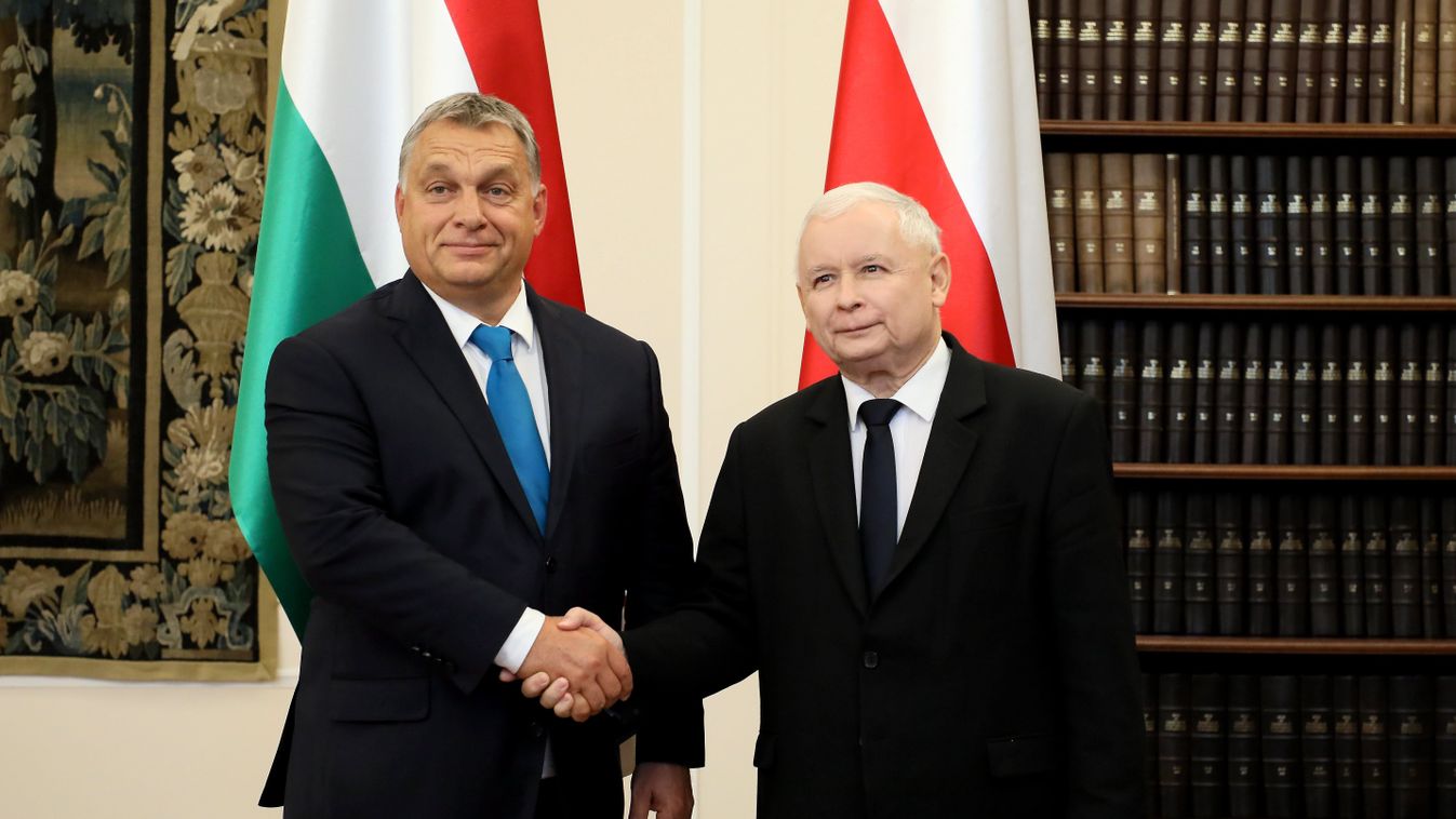 Jaroslaw Kaczynski, Orbán Viktor 