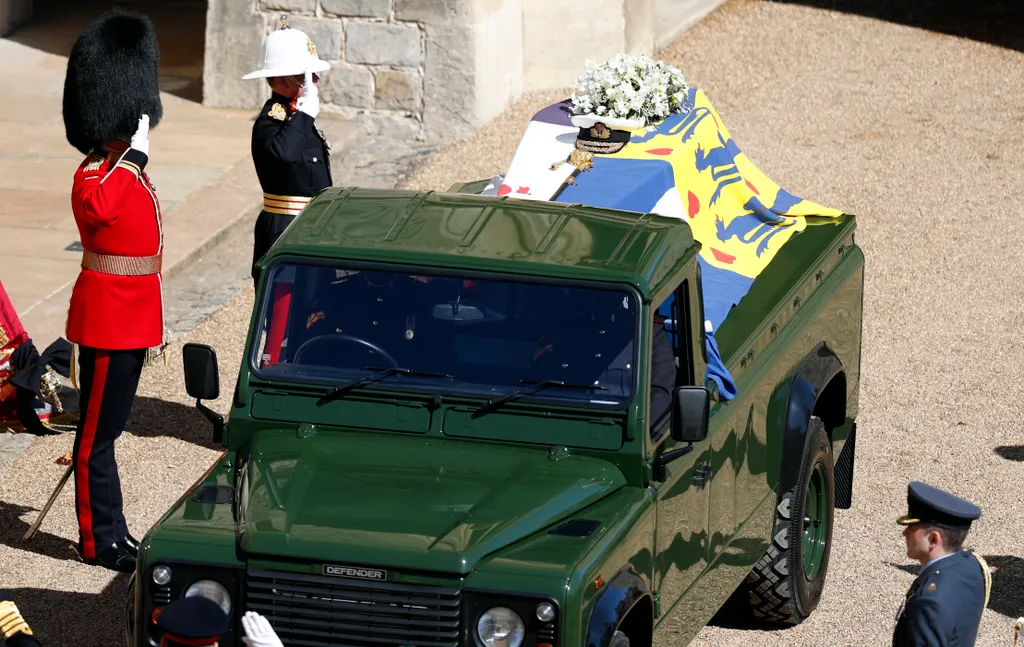 Fülöp herceg temetése, Land Rover, koporsó 