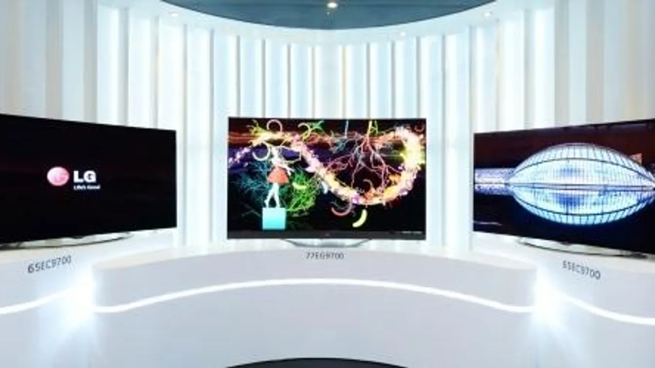 Az LG ultra-HD felbontású OLED tévéje 