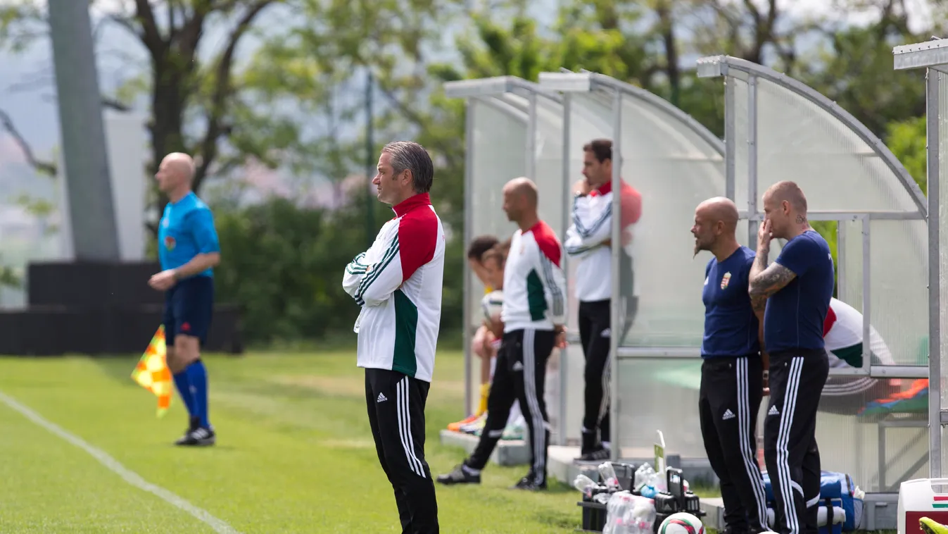 Az U21-es válogatott Telkiben, Bernd Storck szövetségi edző irányítása alatt 