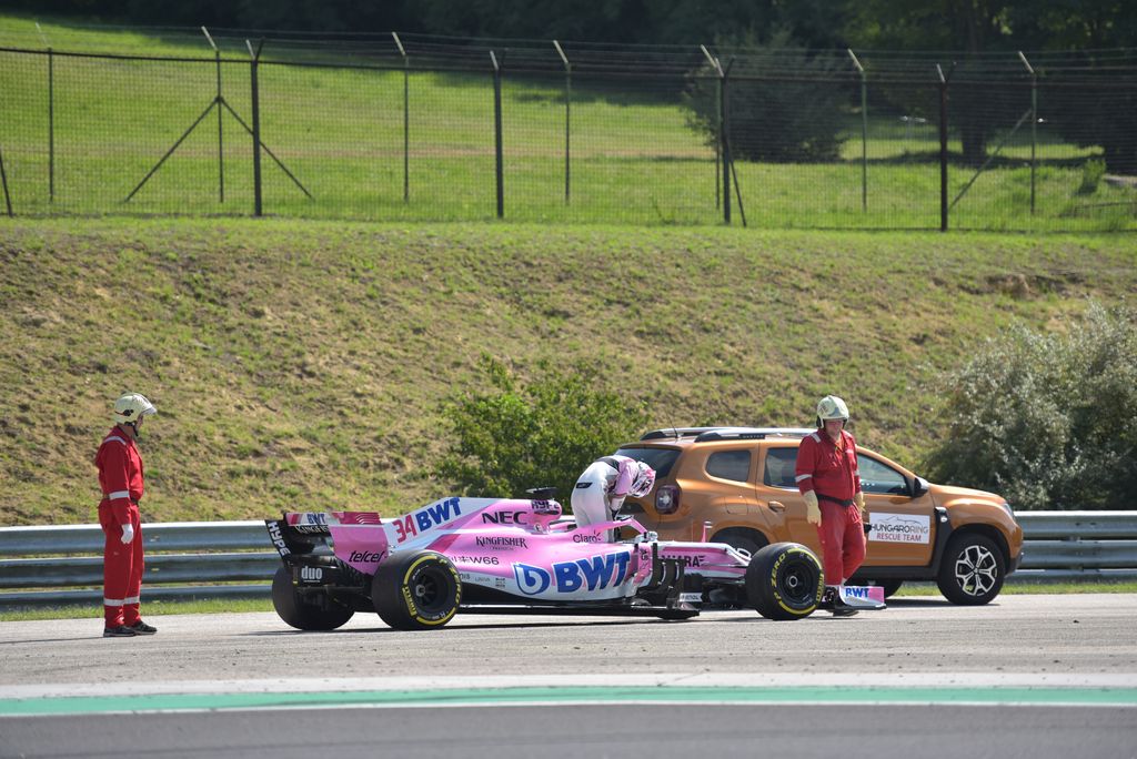 F1-es tesztelés a Hungaroringen, 2. nap, Nyikita Mazepin, Force India 