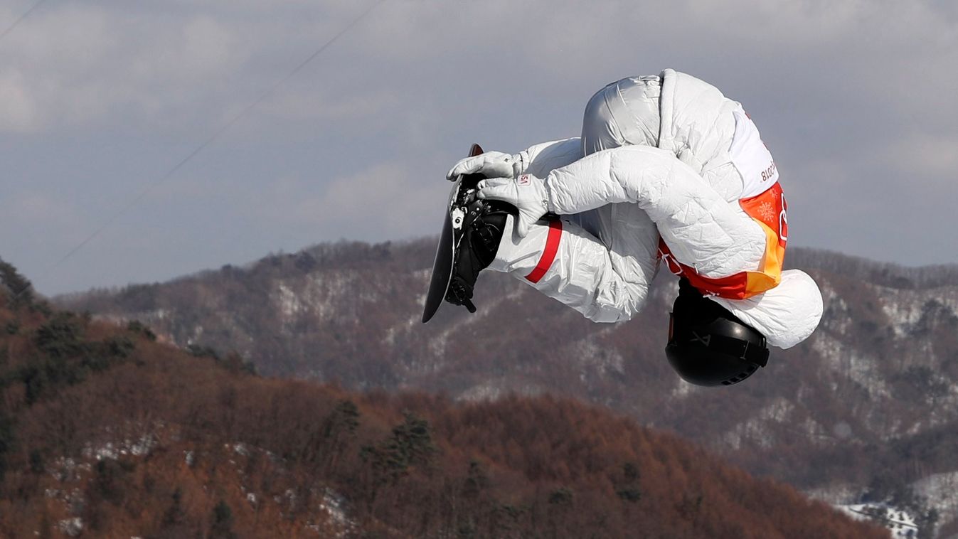 nap képe téli olimpia Shaun White káprázatos ugrása 