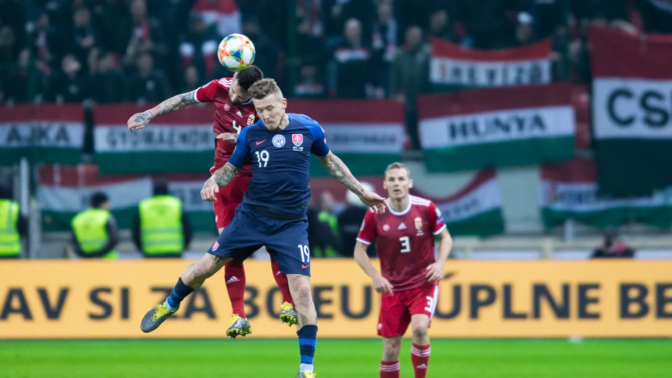 Slovakia v Hungary - Europen Championship 2020 Qualifying Round NurPhoto General News SPORT Soccer Soccer Match March 21 2019 21th March 2019 PLAYER European Qualifying Match 