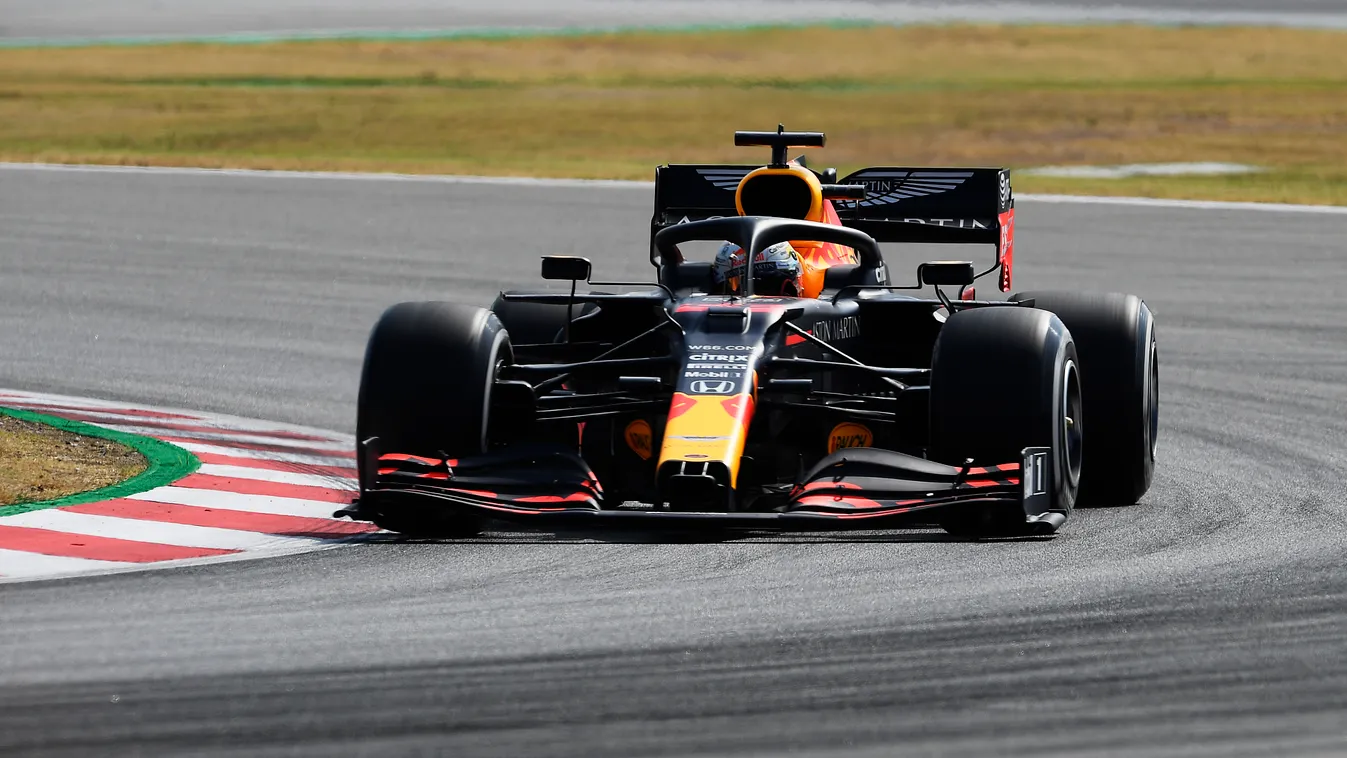 Forma-1, Max Verstappen, Red Bull, Spanyol Nagydíj, 2020 péntek 