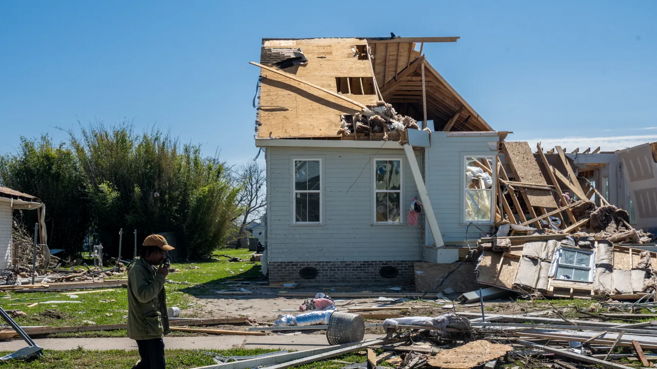 Louisiana Tornado  Tornado Touches Down In New Orleans 