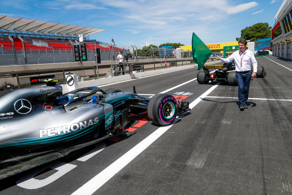 A Forma-1-es Francia Nagydíj pénteki napja, Valtteri Bottas, Mercedes-AMG Petronas 