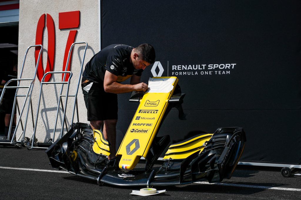 Előkészületek a Forma-1-es Francia Nagydíjra, Renault Sport Racing 