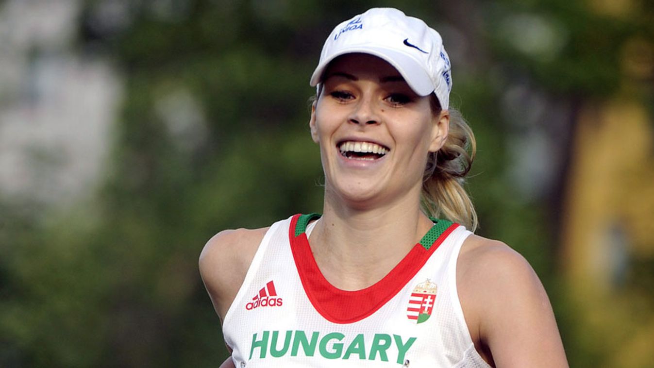 Gyenesei Leila fut a budapesti Trigranit öttusa Világkupa-verseny női döntőjének kombinált számában, az Akadémia Parkban 2013. május 11-én