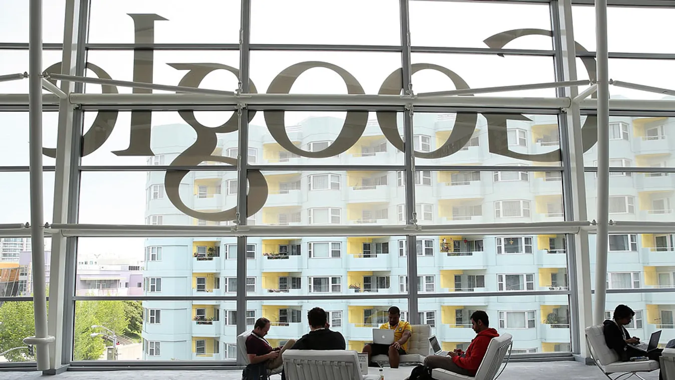 Google, fejlesztők dolgoznak a Google San Francisco-i központjában