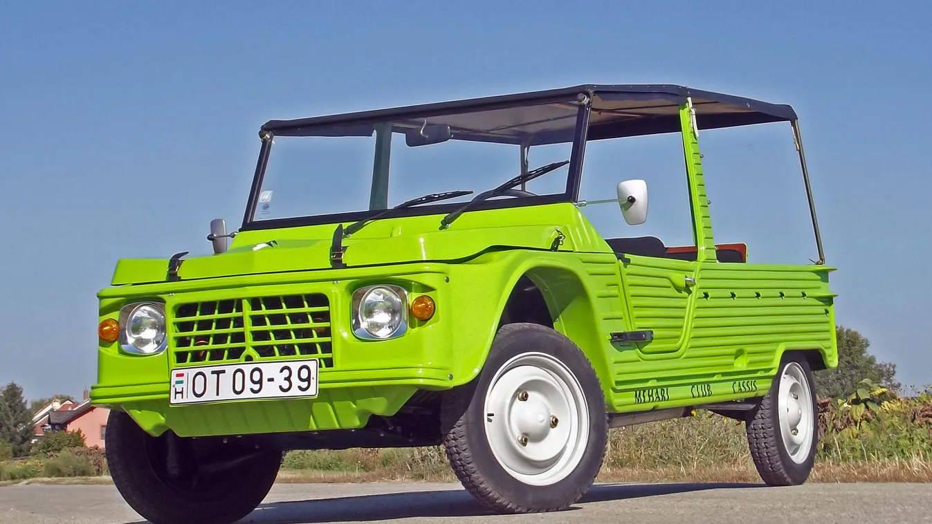 Citroen Méhari (1974) veteránteszt 