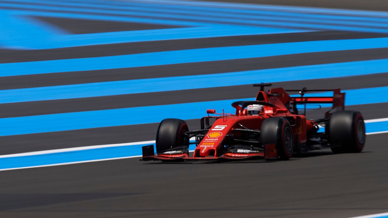 Forma-1, Francia Nagydíj, Sebastian Vettel, Ferrari 