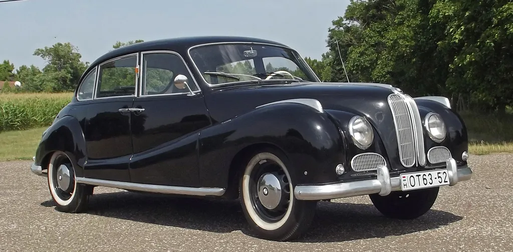 BMW 501 (1954) veteránteszt 