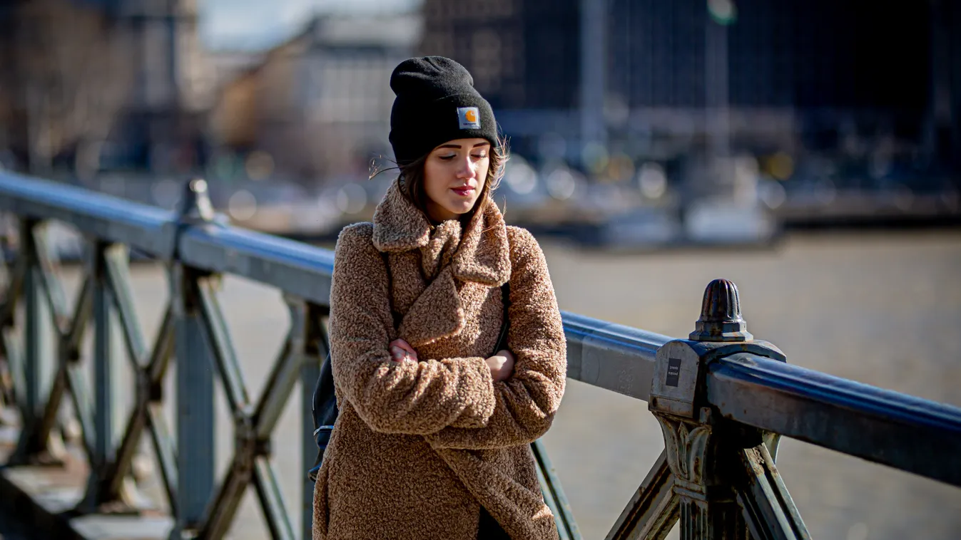 Szél, tél, vihar, napsütés, szeles idő, Ciara, 2020.02.11., Budapest 