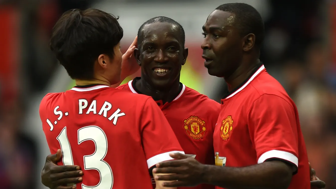 Park Dzsi Szung, Dwight Yorke, Andy Cole, Manchester United, foci 