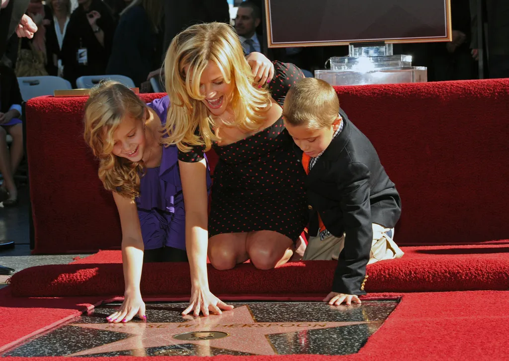 Reese Witherspoon Honored On The Hollywood Walk Of Fame Celebrities GettyImageRank2 