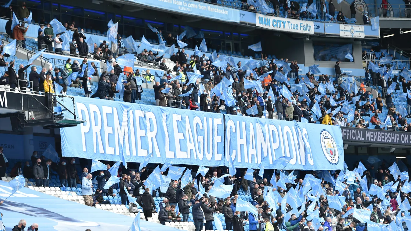 Manchester City szurkolók Premier League 