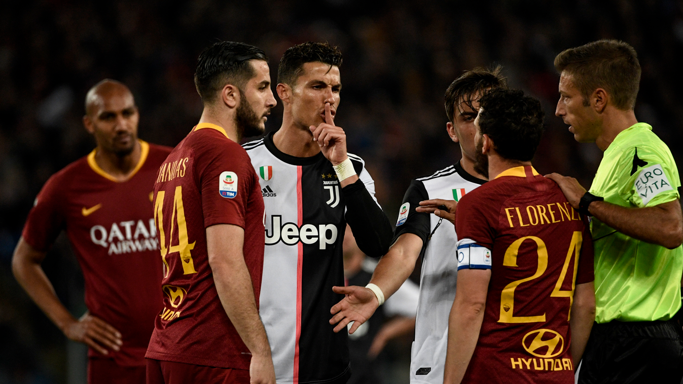 fbl Horizontal, Cristiano Ronaldo, Alessandro Florenzi, AS Roma, Juventus 