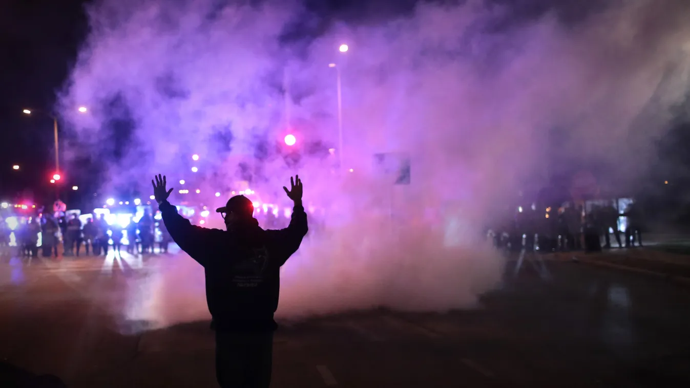 Protests Continue Over Death Of Alvin Cole By Police In Wauwatosa, WI GettyImageRank1 CONFRONTATION Conflict HORIZONTAL Protest Police Force USA Wisconsin LAW Protestor Color Image Photography Wauwatosa Topix Bestof Wauwatosa - Wisconsin Bestpix Wauwatosa