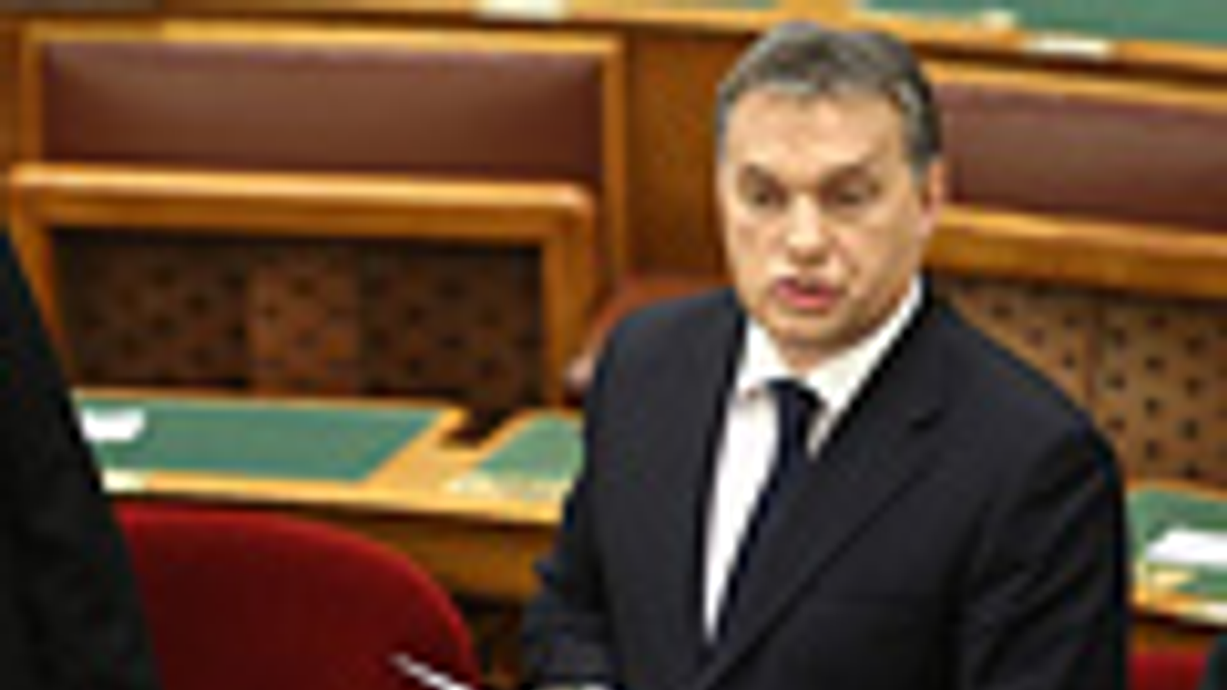 Parlament, országgyűlés, plenáris ülés, Orbán Viktor