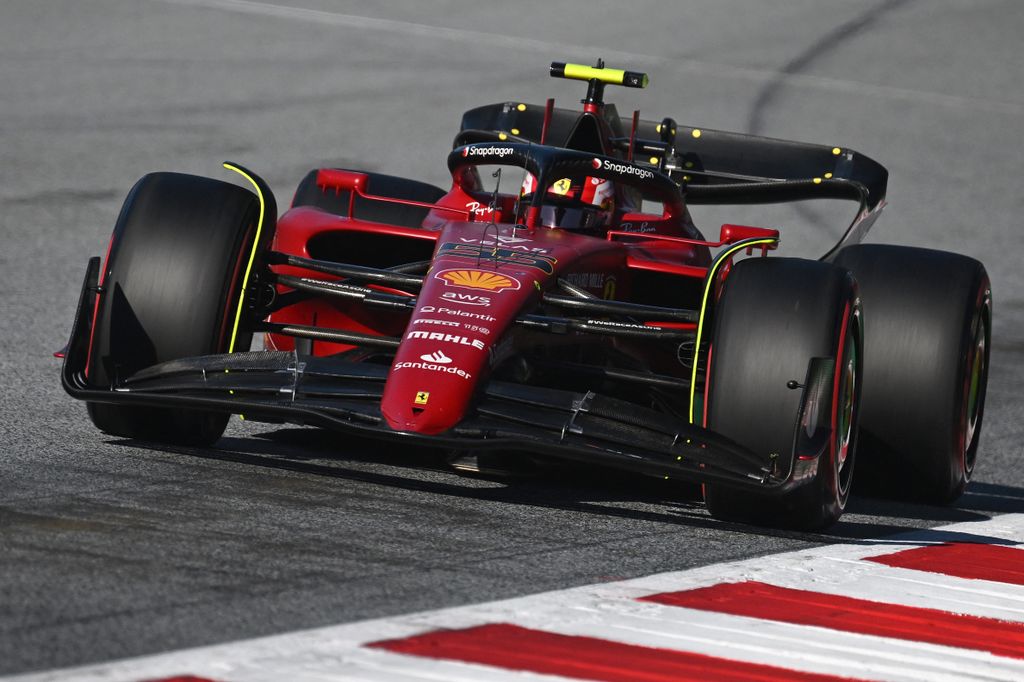 Forma-1, Carlos Sainz, Ferrari, Osztrák Nagydíj 2022, péntek 
