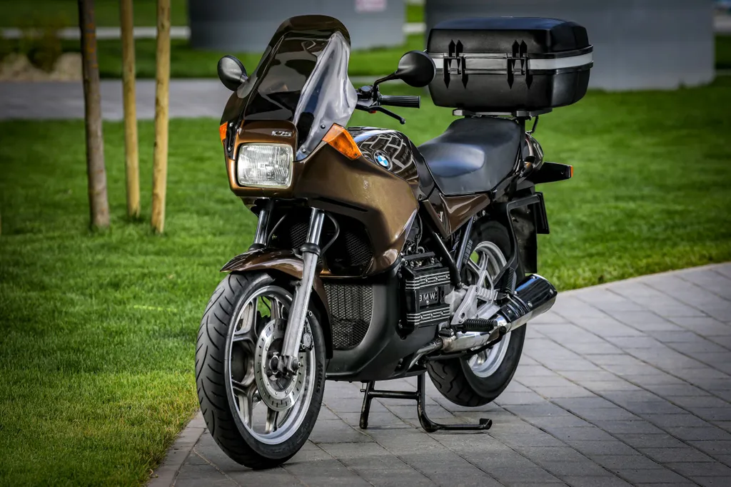 BMW K75S veterán használtmotor teszt 2020 június 6-án 