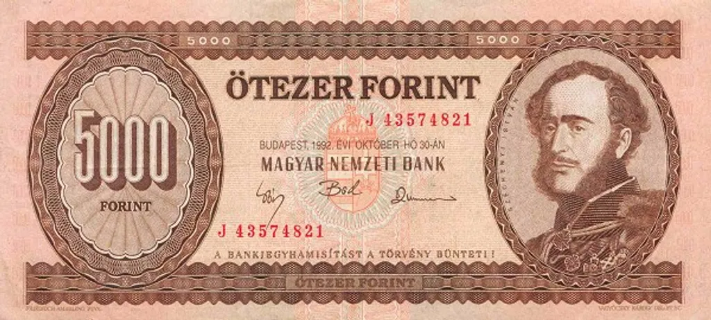 75 éves a forint, gazdaság, forint, retro, évforduló, pénz, bankjegy, papírpénz 