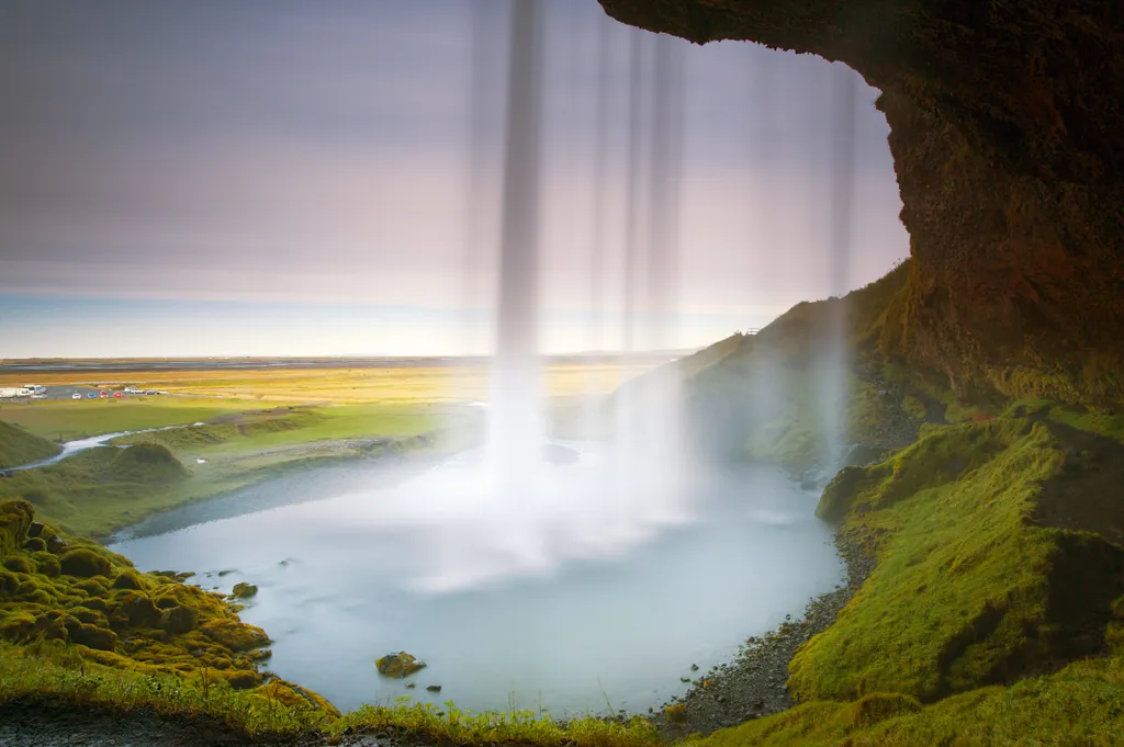 Seljalandsfoss-vízesés Izland 