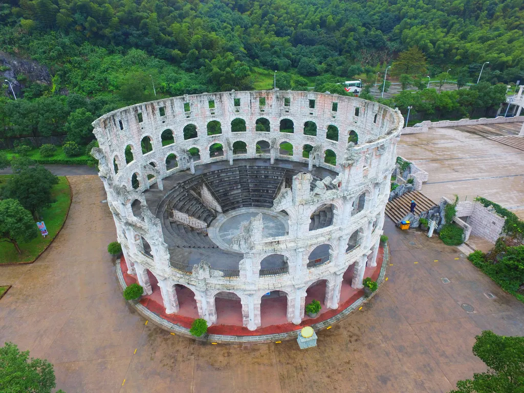 híres épületek másolatai, Kína, Colosseum 