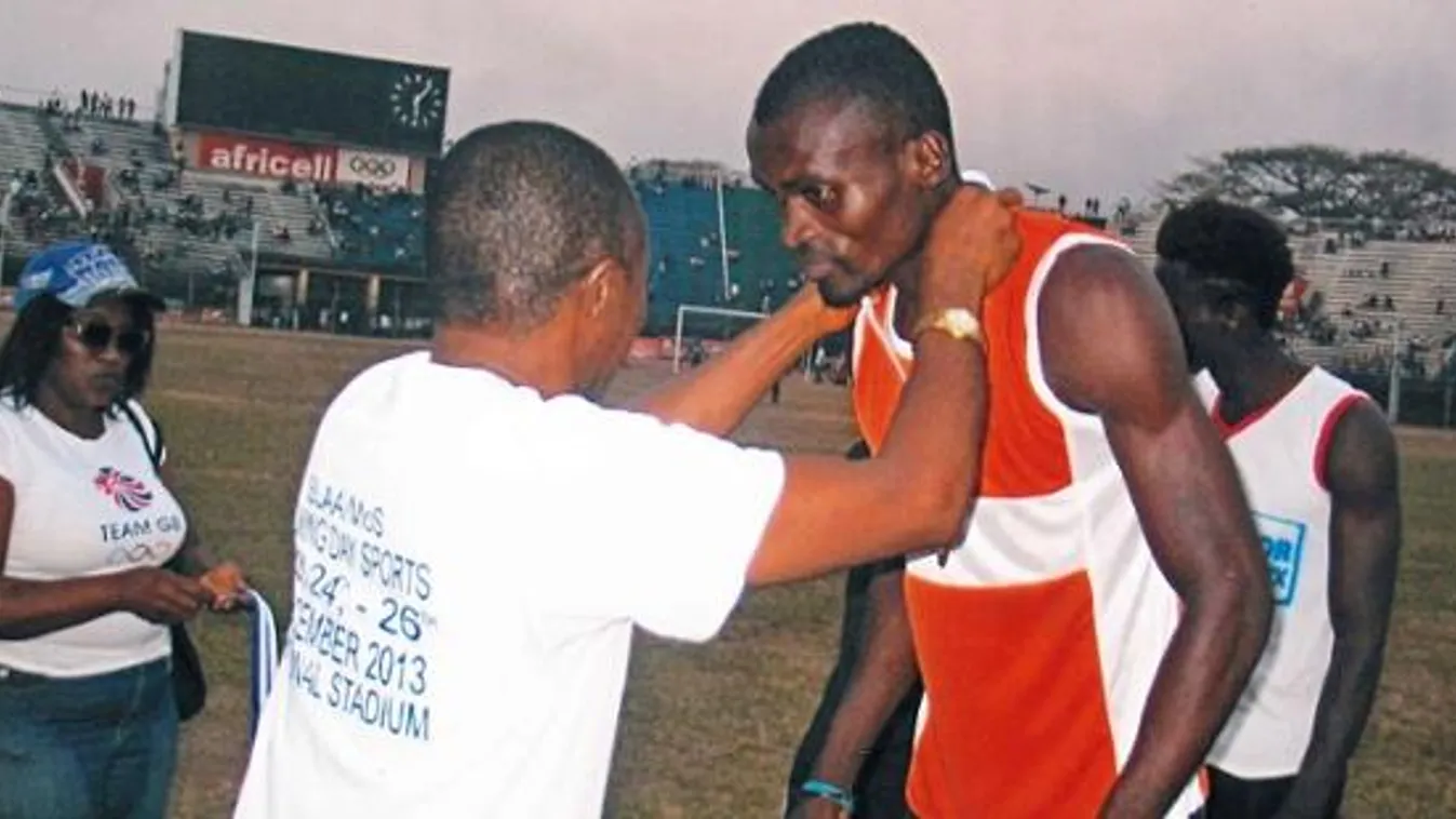jimmy thoronka, sprinter, sierra leone, ebola 