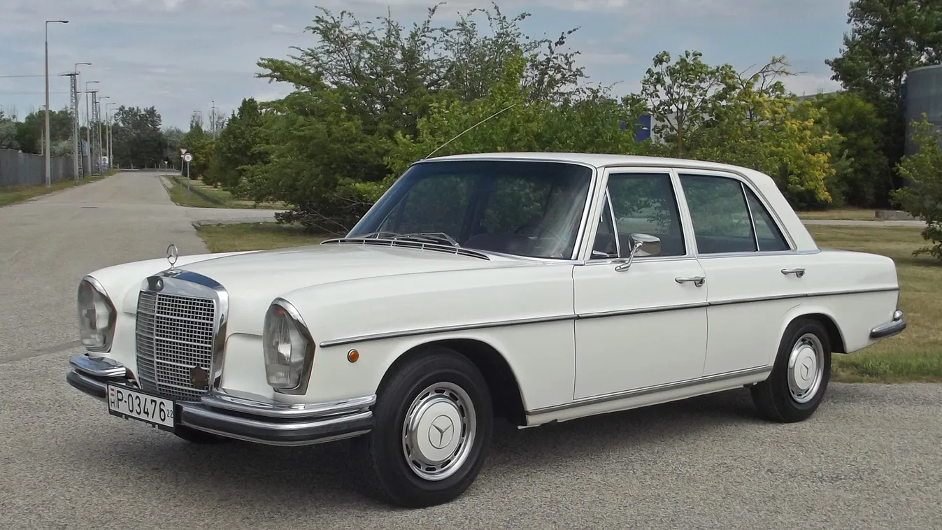 Mercedes-Benz 280 S (W108) veteránteszt 