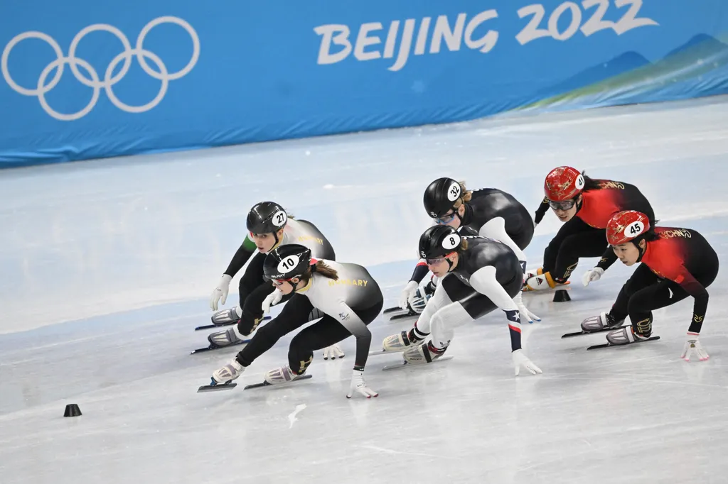 téli olimpia 2020, rövid pályás gyorskorcsolya, vegyes váltó, elődöntő 