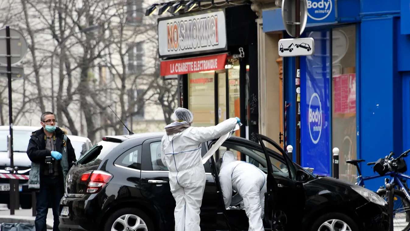 Charlie Hebdo mészárlás Párizs szerkesztőség francia Franciaország 