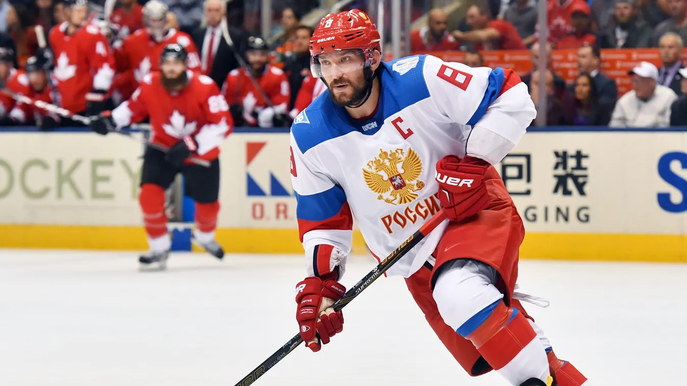 2016 World Cup of Hockey. Canada vs. Russia landscape HORIZONTAL 