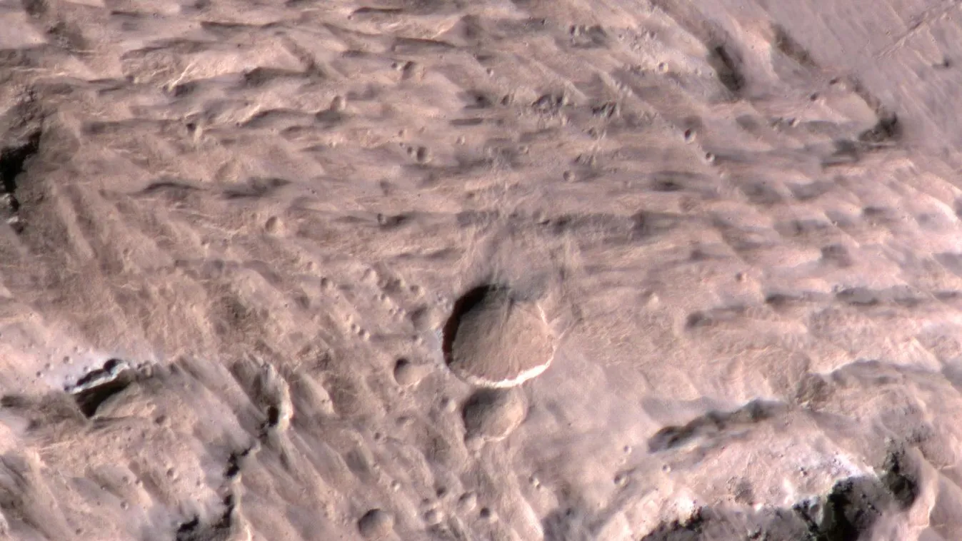 Mars, kráter 