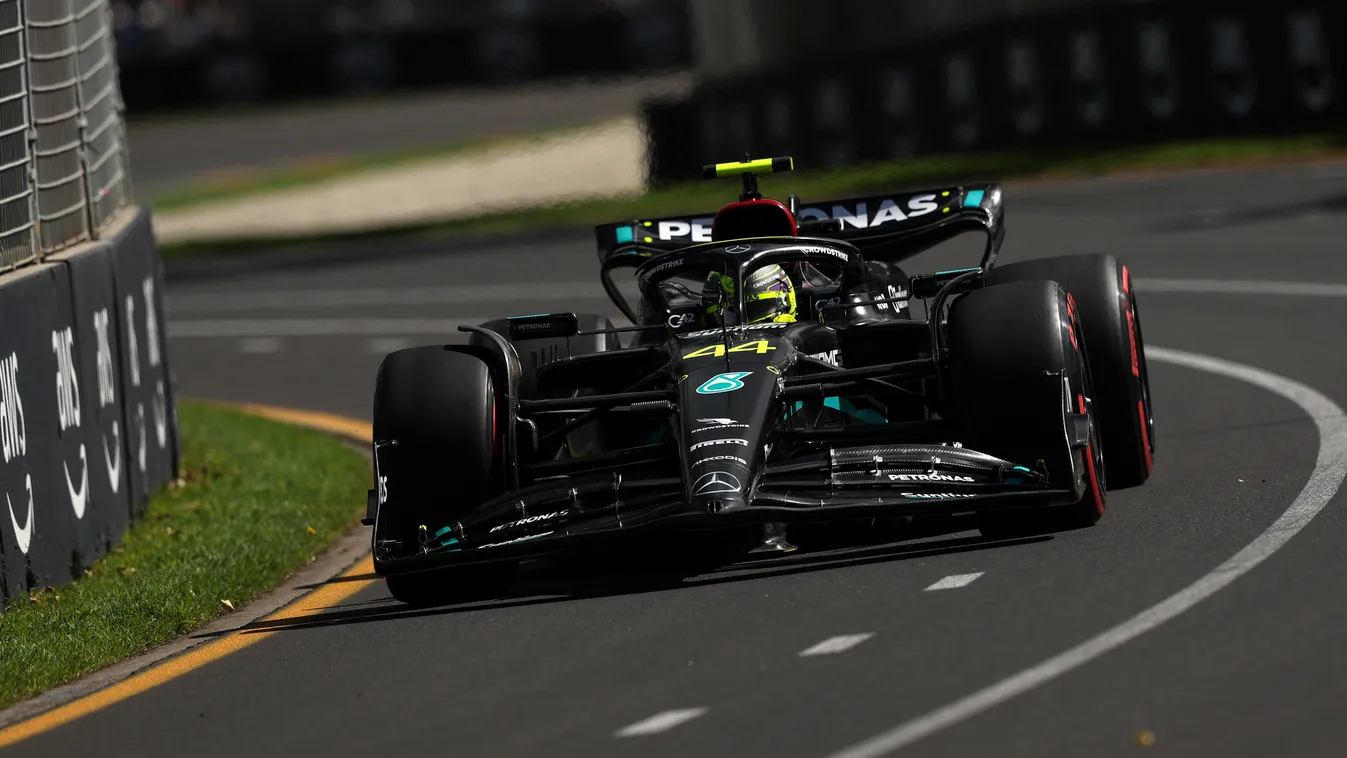 Forma-1, Ausztrál Nagydíj 2023, péntek, Lewis Hamilton 