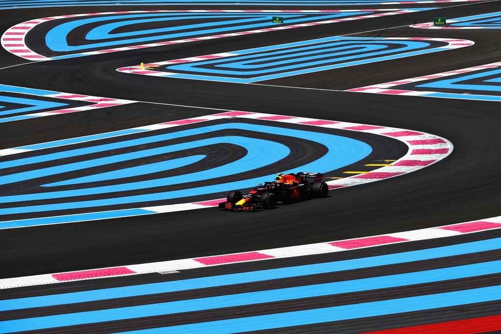 A Forma-1-es Francia Nagydíj pénteki napja, Max Verstappen, Red Bull Racing 