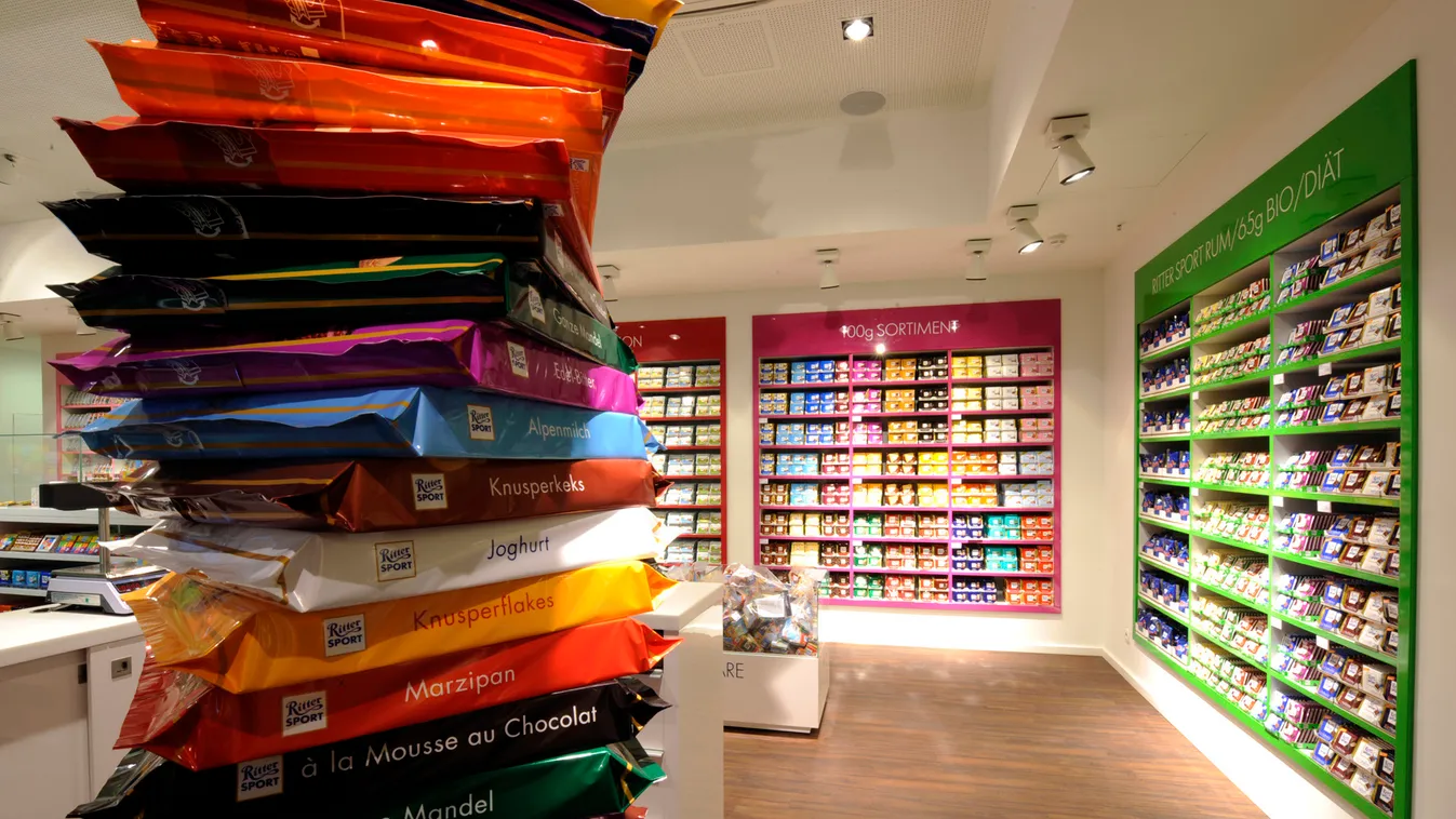 Bunte Schokowelt Ritter Sport, Berlin 