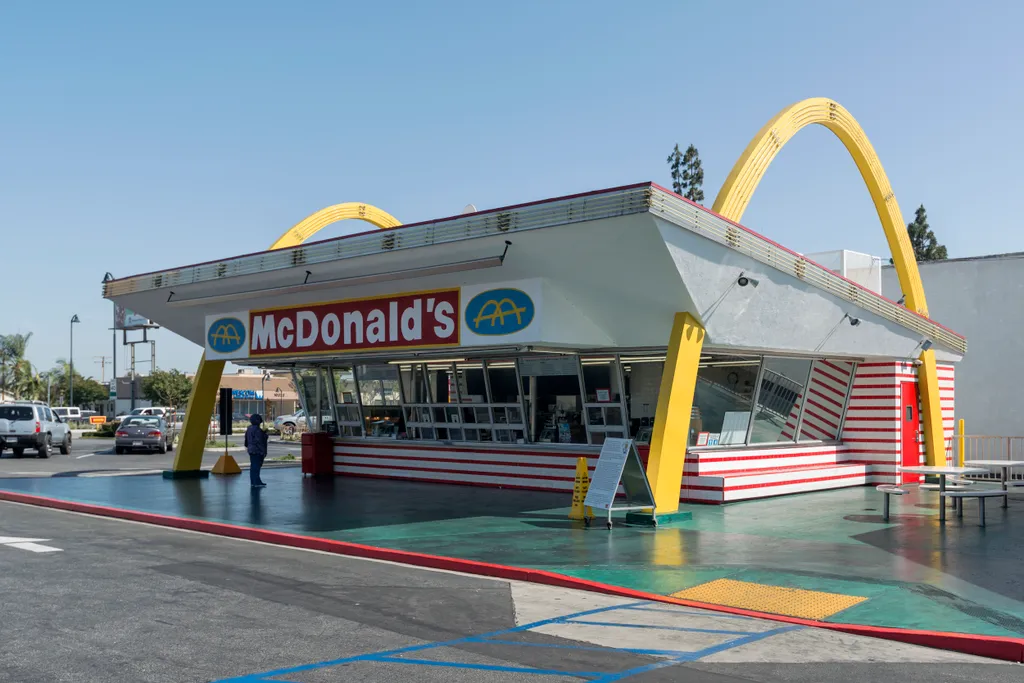 McDonalds, Meki, Downey, USA, 