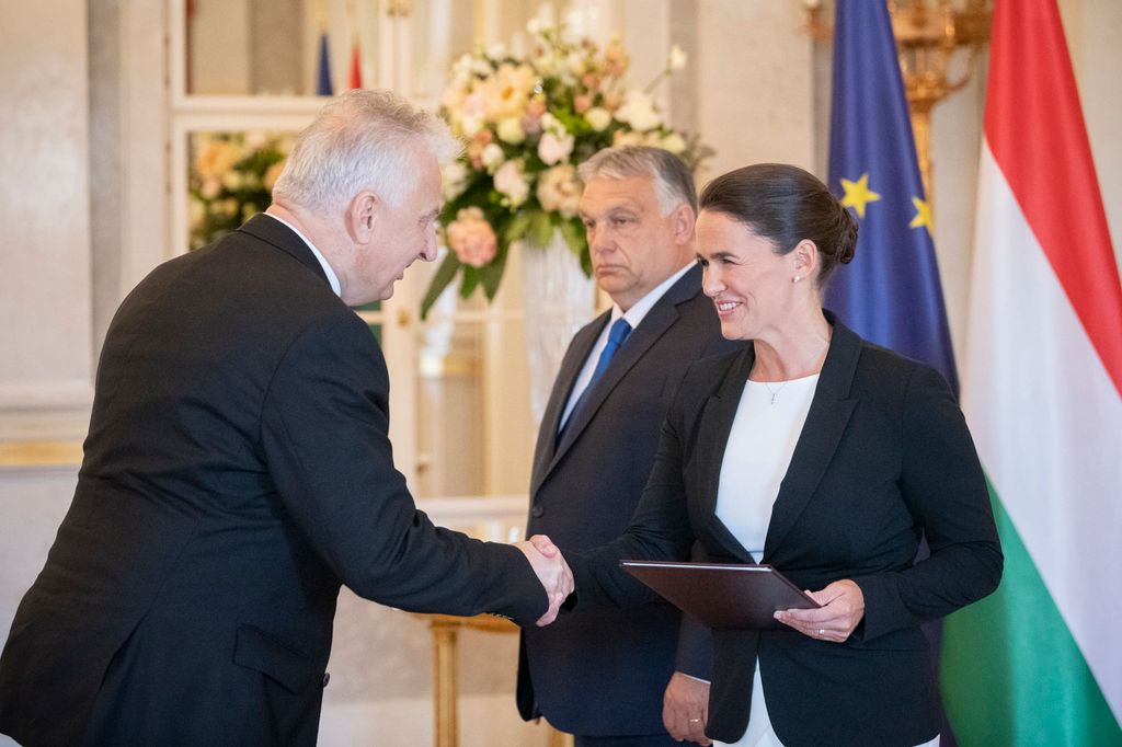 Novák Katalin, Orbán Viktor, Semjén Zsolt 