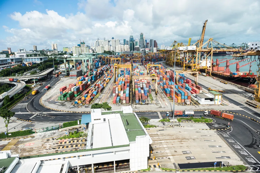 a világ legnagyobb kikötői, Port of Singapore 