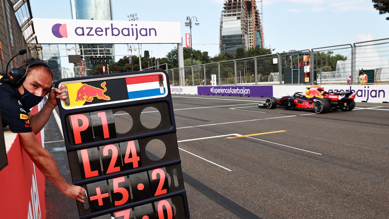 Forma-1, Azeri Nagydíj, Max Verstappen, Red Bull 
