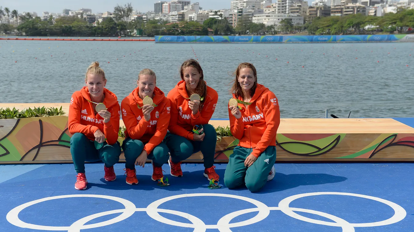 Kozák Danuta; Csipes Tamara; Fazekas-Zur Krisztina; Szabó Gabriella, kajak-kenu, olimpia, rio 2016 