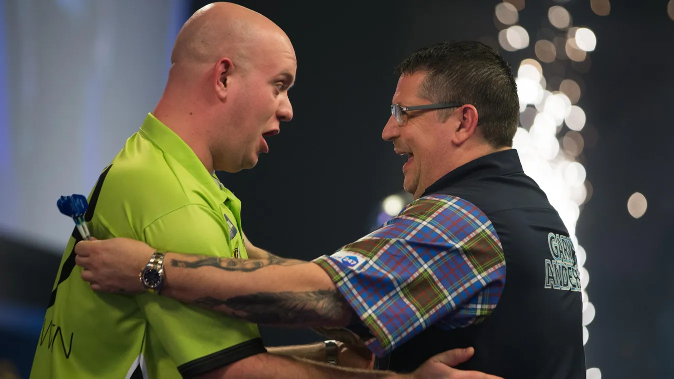 Michael van Gerwen és Gary Anderson 