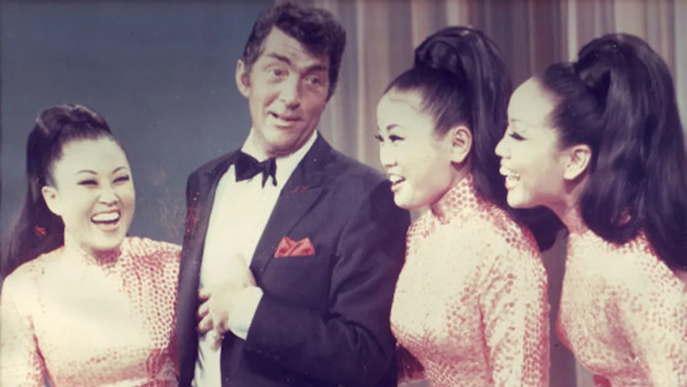 The Kim Sisters, Dean Martin 