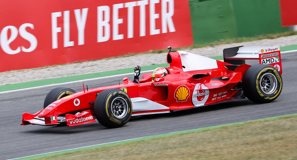 Forma-1, Mick Schumacher, Scuderia Ferrari, Német Nagydíj, Ferrari F2004 
