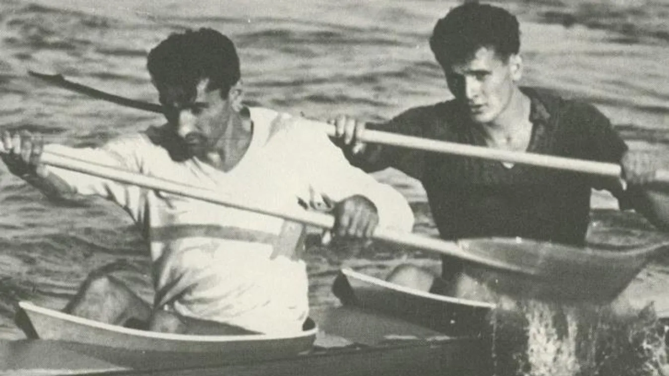 Urányi János, Fábián László, KAJAK-KENU, 1956, mELBOURNE 