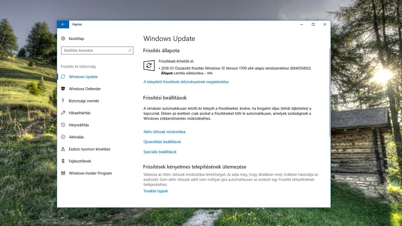 windows 10 fall creators update intel sebezhetőség meltdown 